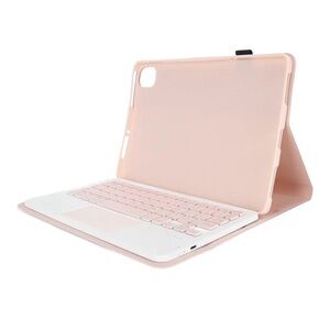 Pink Smart Keyboard Case With Matching Wireless Mouse